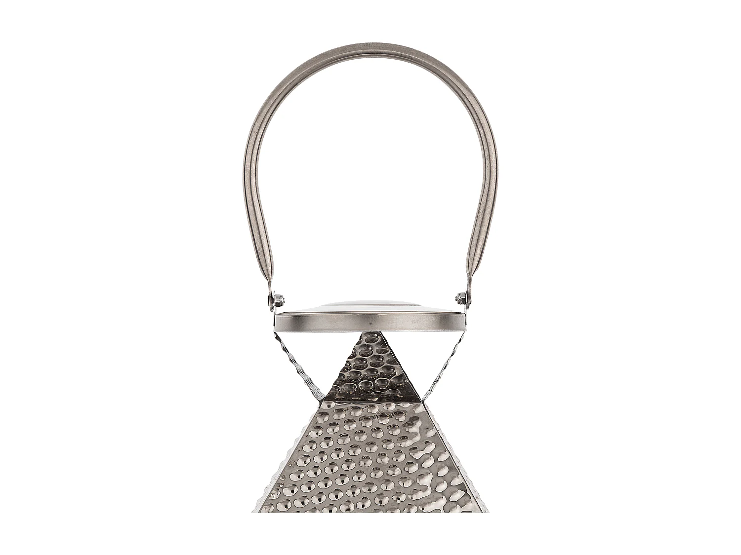 Lanterne de jardin Lanterne BALI Acier inox 40 cm Argenté