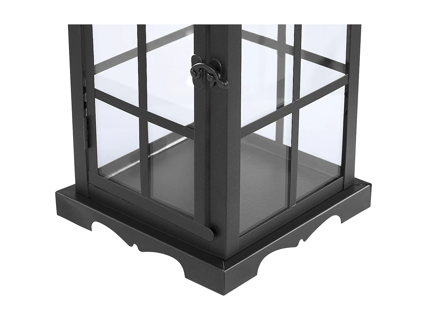 Linterna CLARA Metal 42 cm Negro