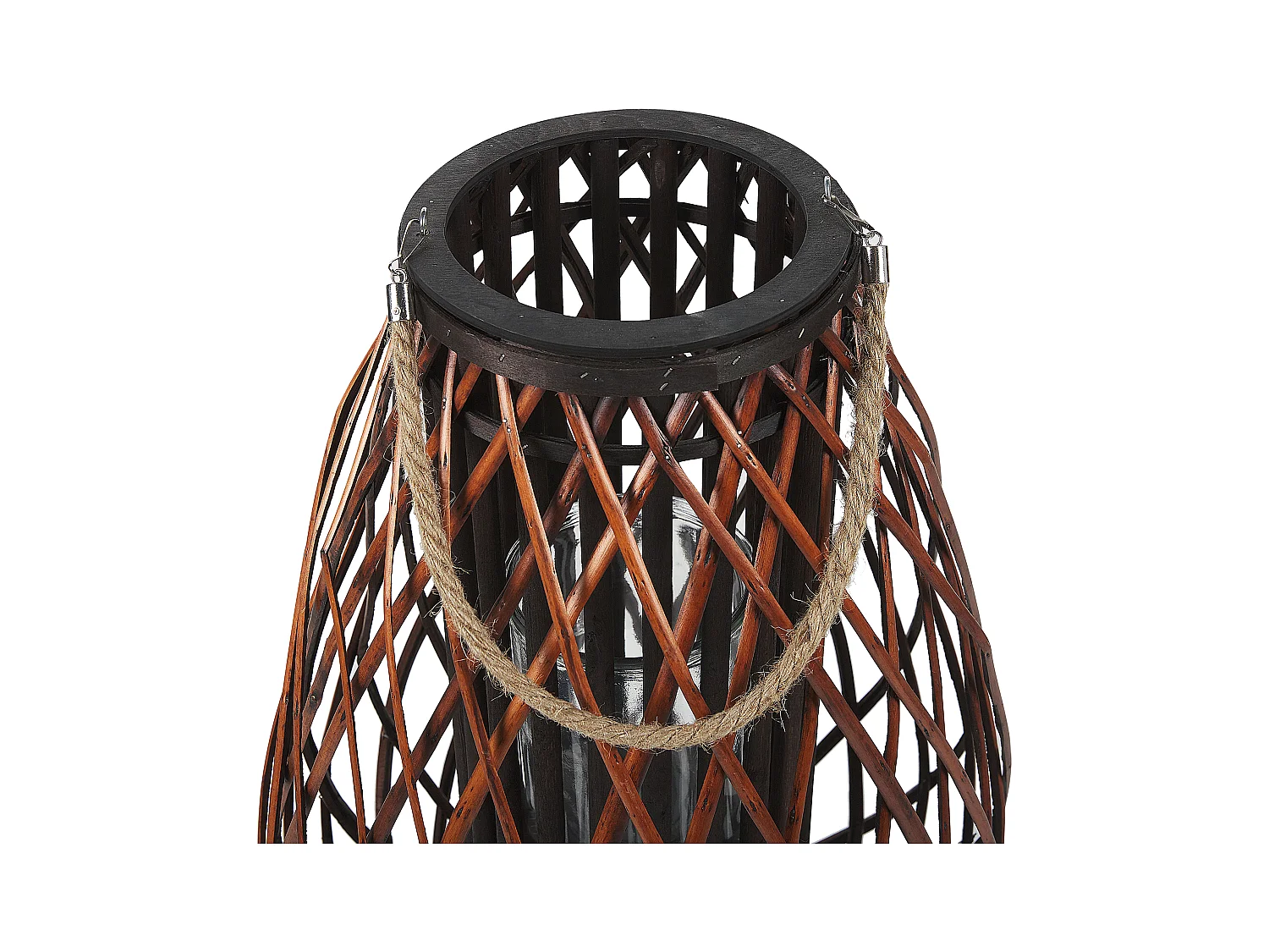 Lanterna KIUSIU Legno 60 cm Marrone
