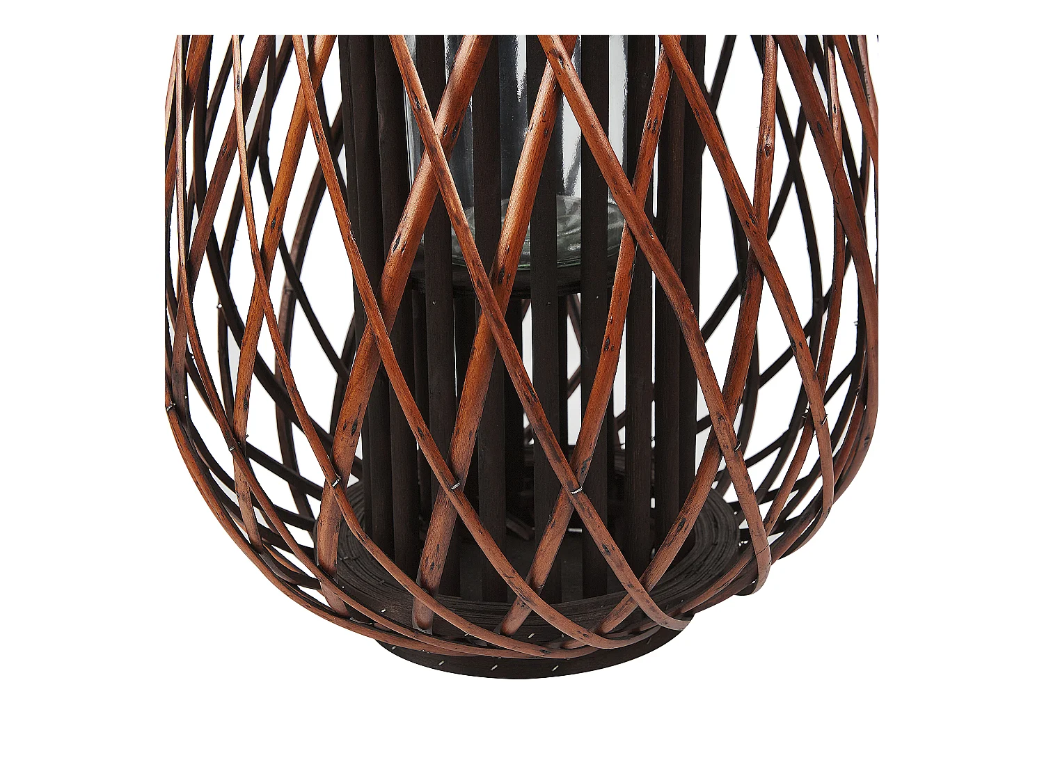Lanterna KIUSIU Legno 60 cm Marrone