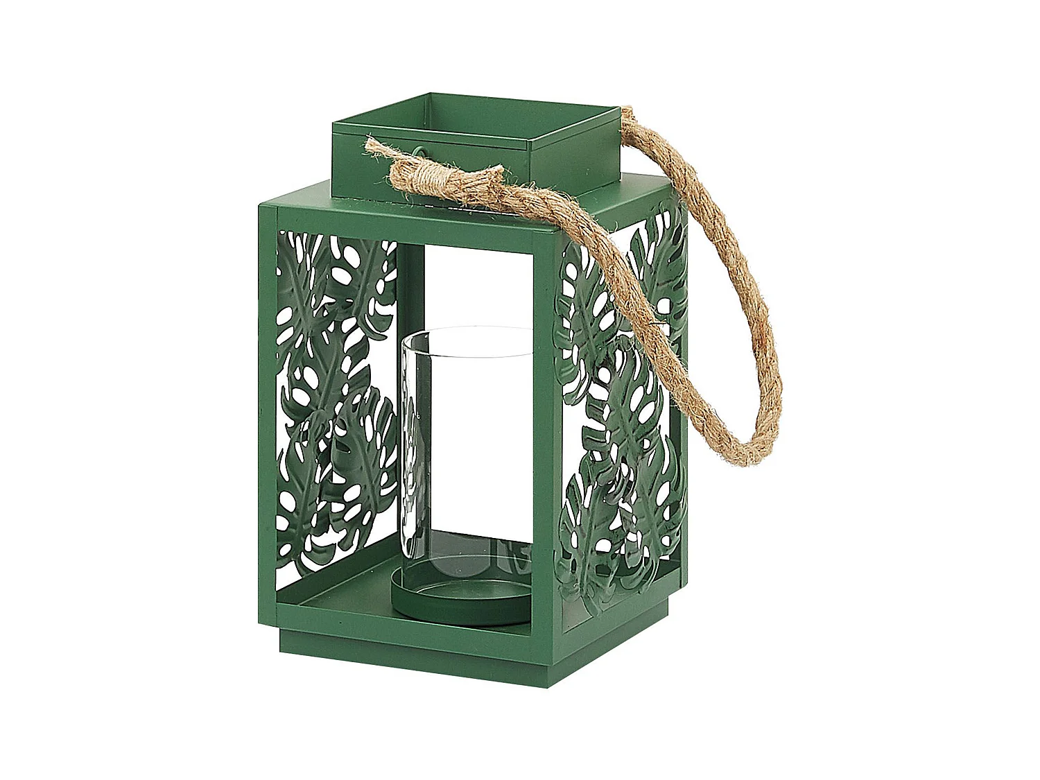 Lanterne UNIMAK Métal 25 cm Vert