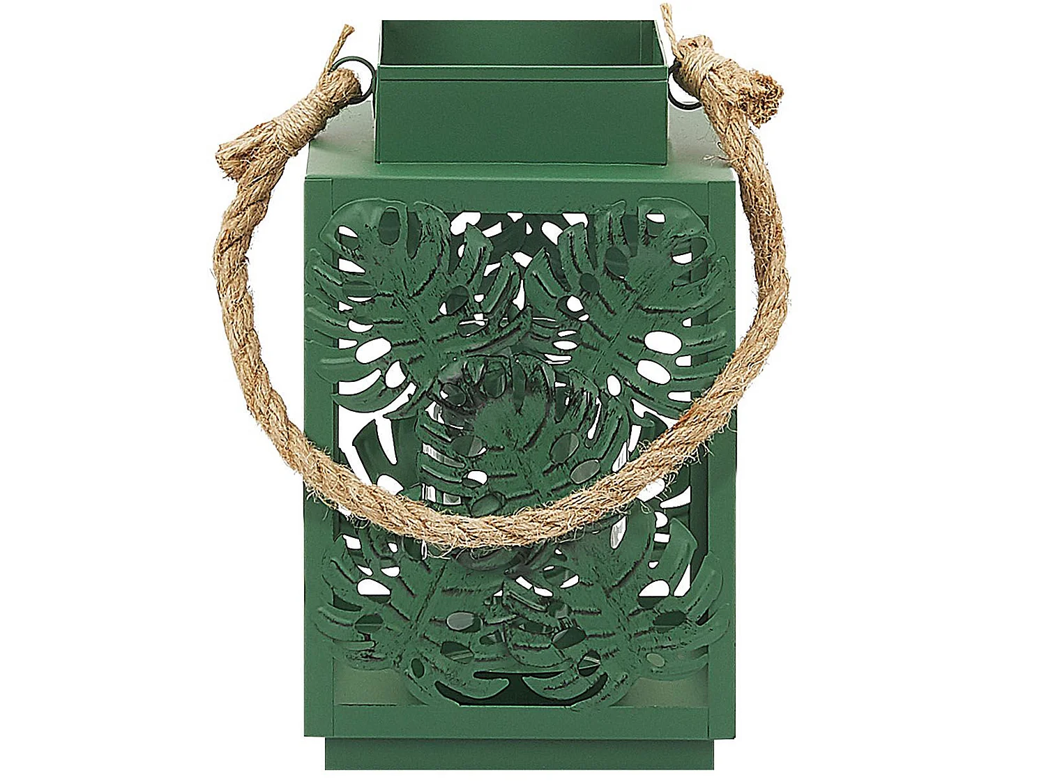 Lanterne UNIMAK Métal 25 cm Vert