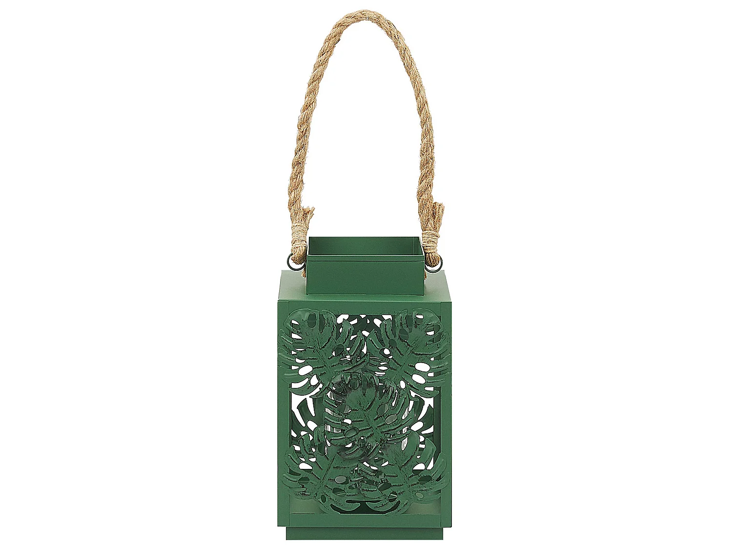 Lanterne UNIMAK Métal 25 cm Vert
