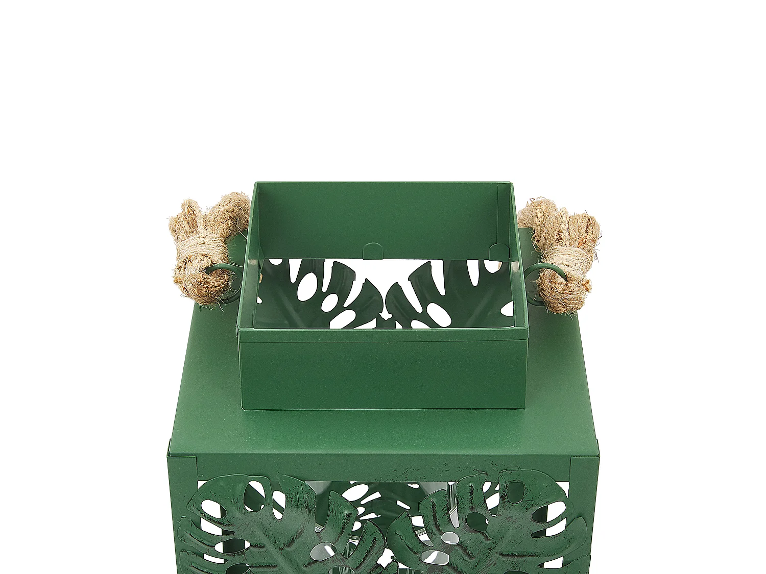 Lanterne UNIMAK Métal 25 cm Vert