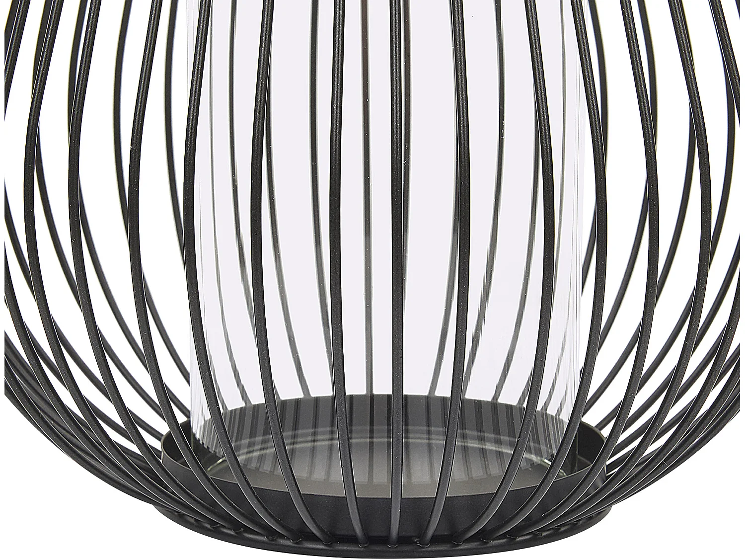 Lanterne THURSTON Métal 22 cm Noir