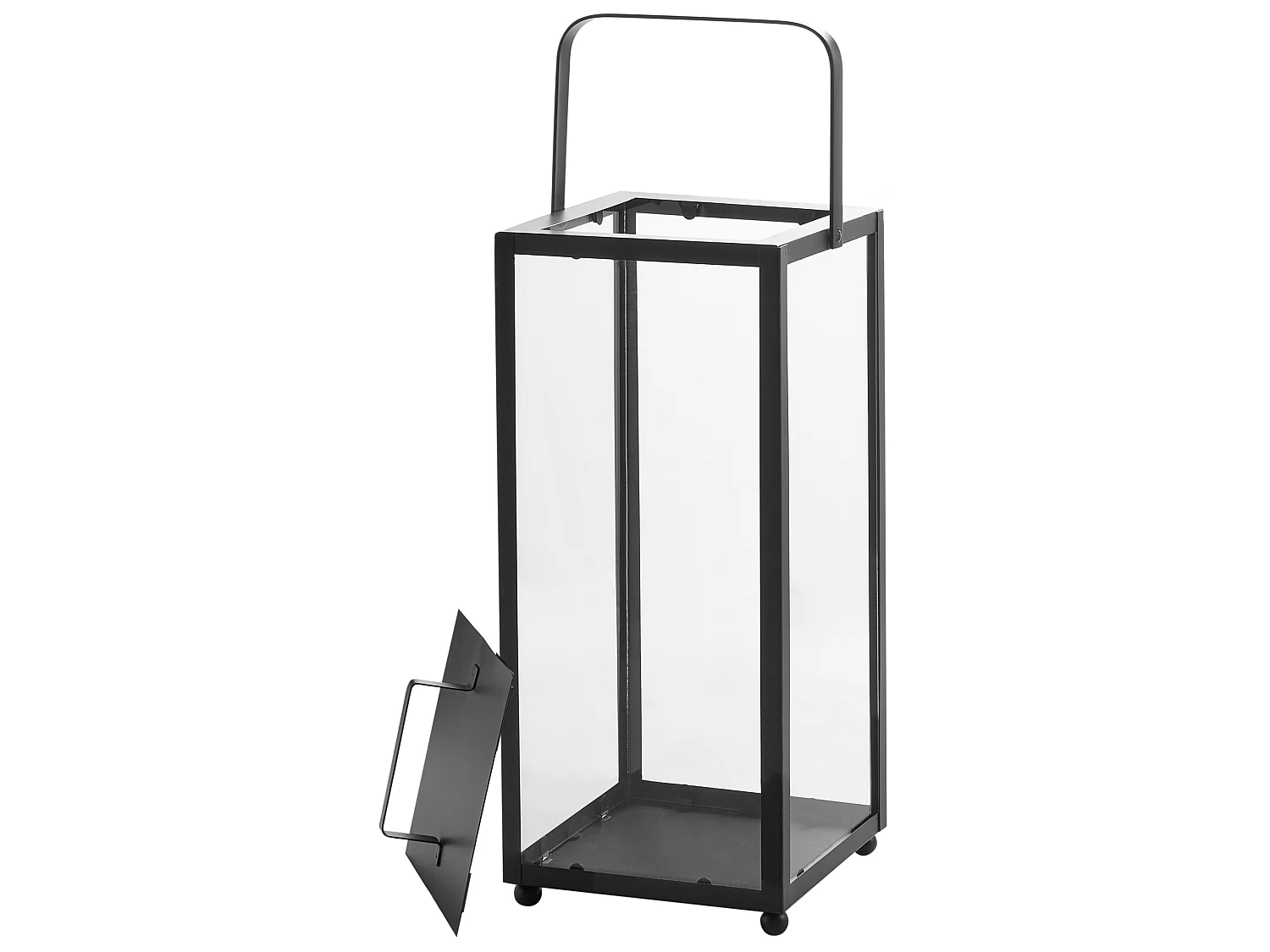 Lanterne LEPAR Métal 41 cm Noir