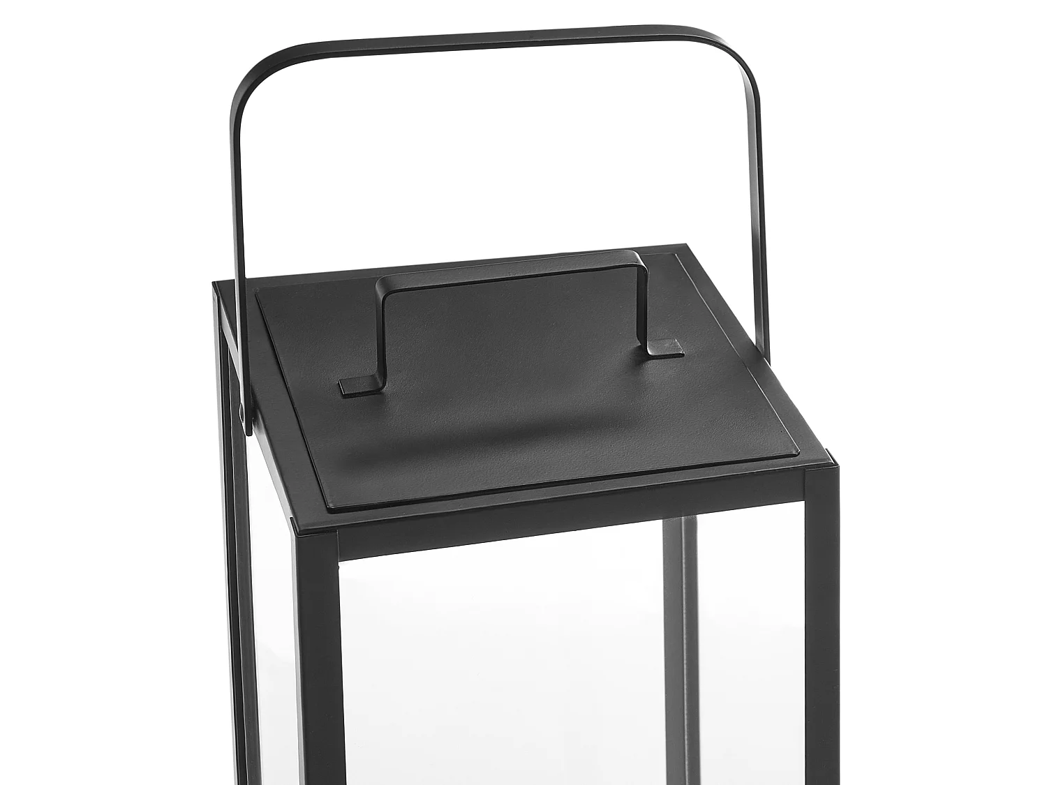 Lanterne LEPAR Métal 41 cm Noir