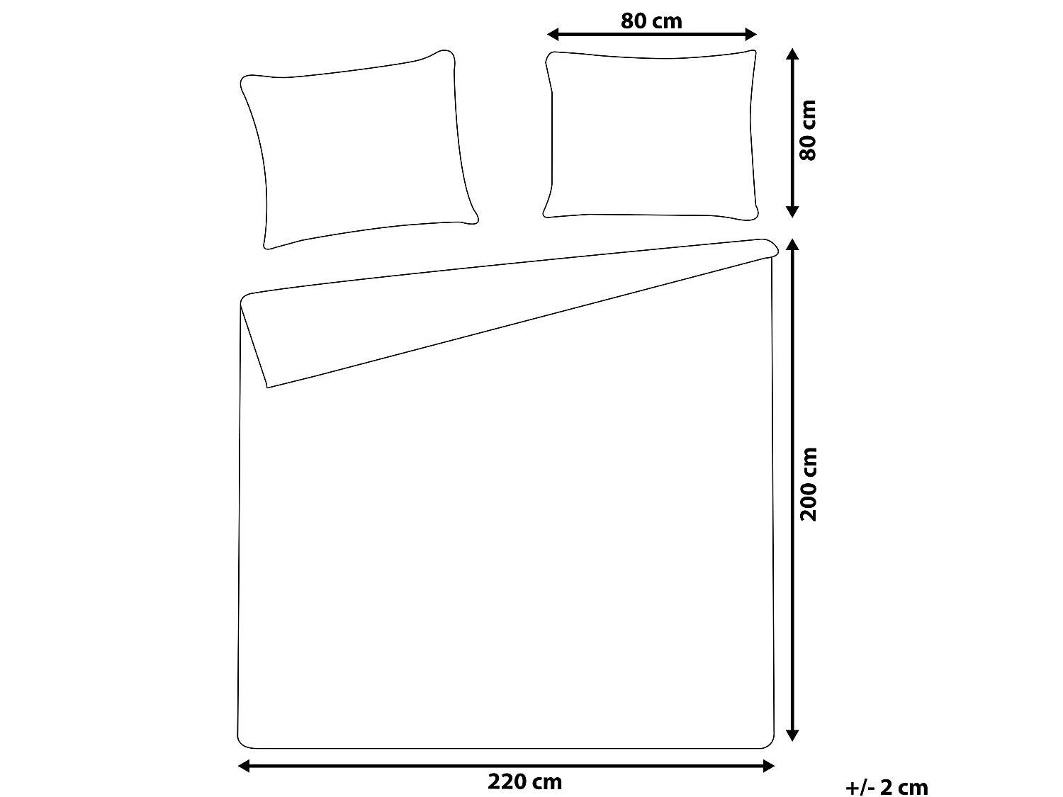 Set Copripiumino AVONDALE Raso di Cotone 200 x 220 cm Grigio