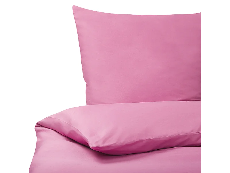 Dekbedovertrekset HARMONRIDGE Satijn katoen 200 x 220 cm Roze