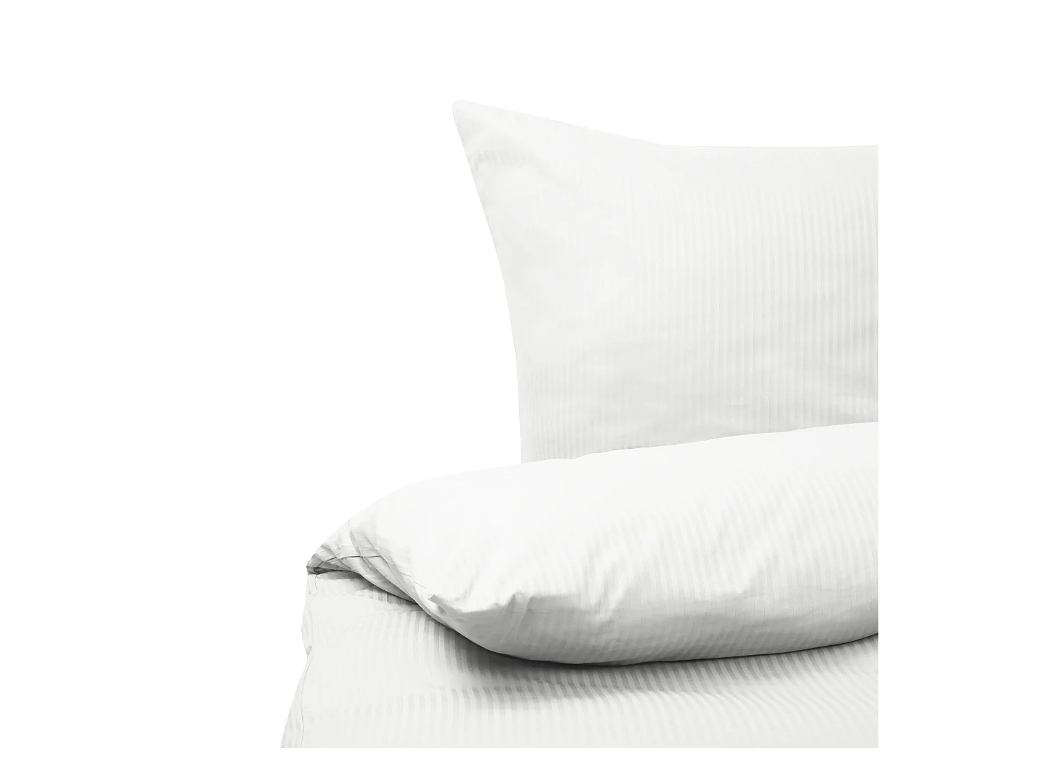 Bettwäsche-Set AVONDALE Baumwollsatin 200 x 220 cm Weiss