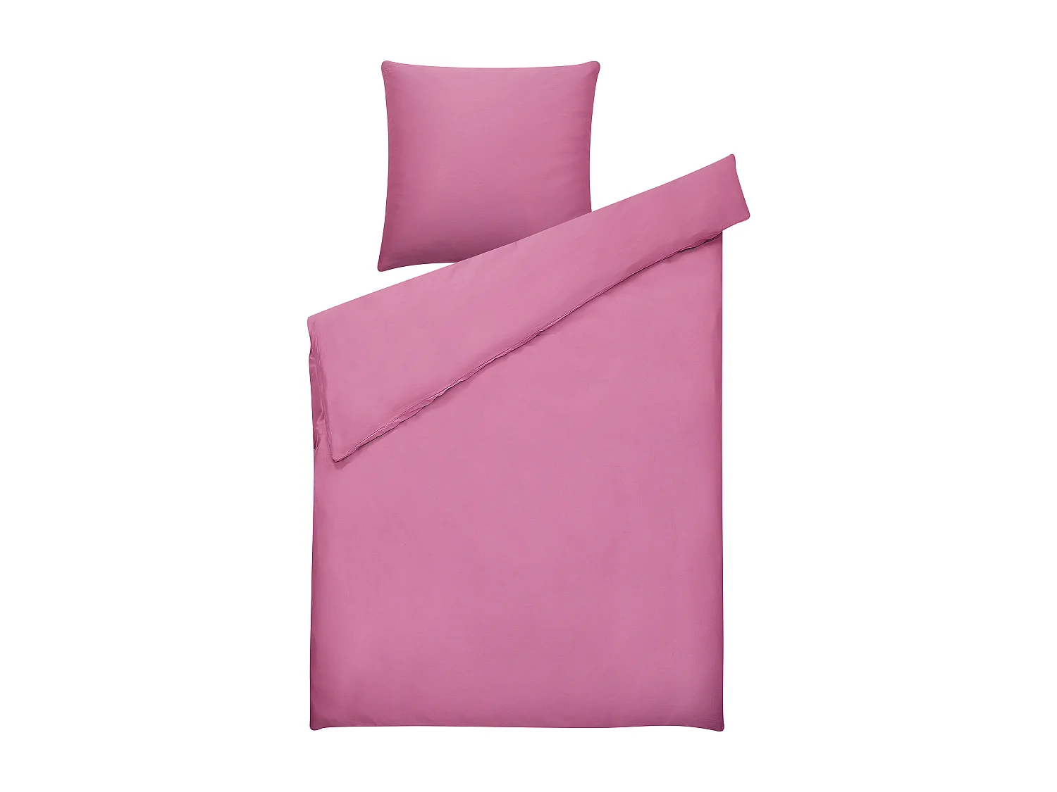 Set Copripiumino HARMONRIDGE Raso di Cotone 135 x 200 cm Rosa
