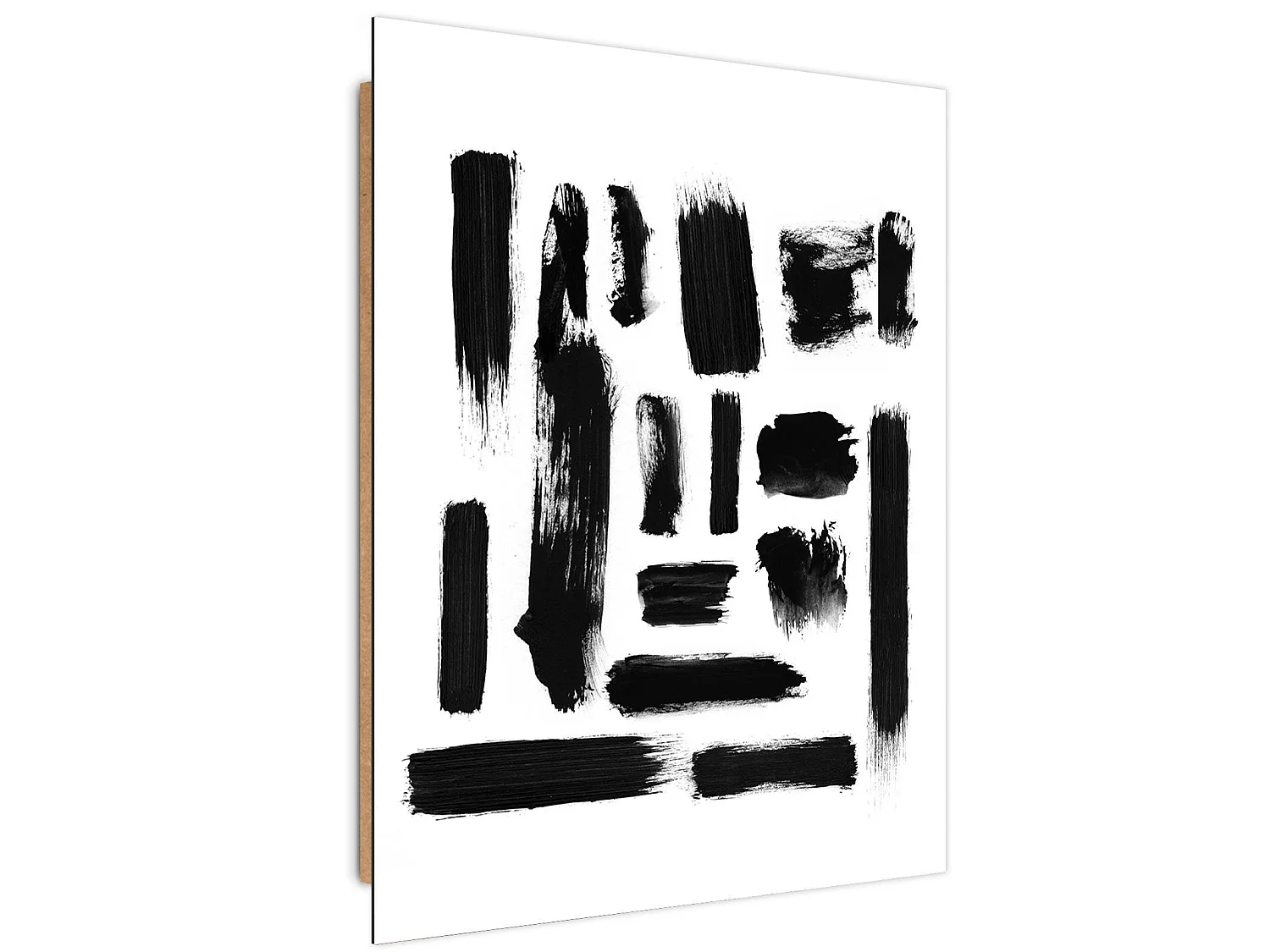 Tableau labyrinthe bois 1 - 40 x 60 cm