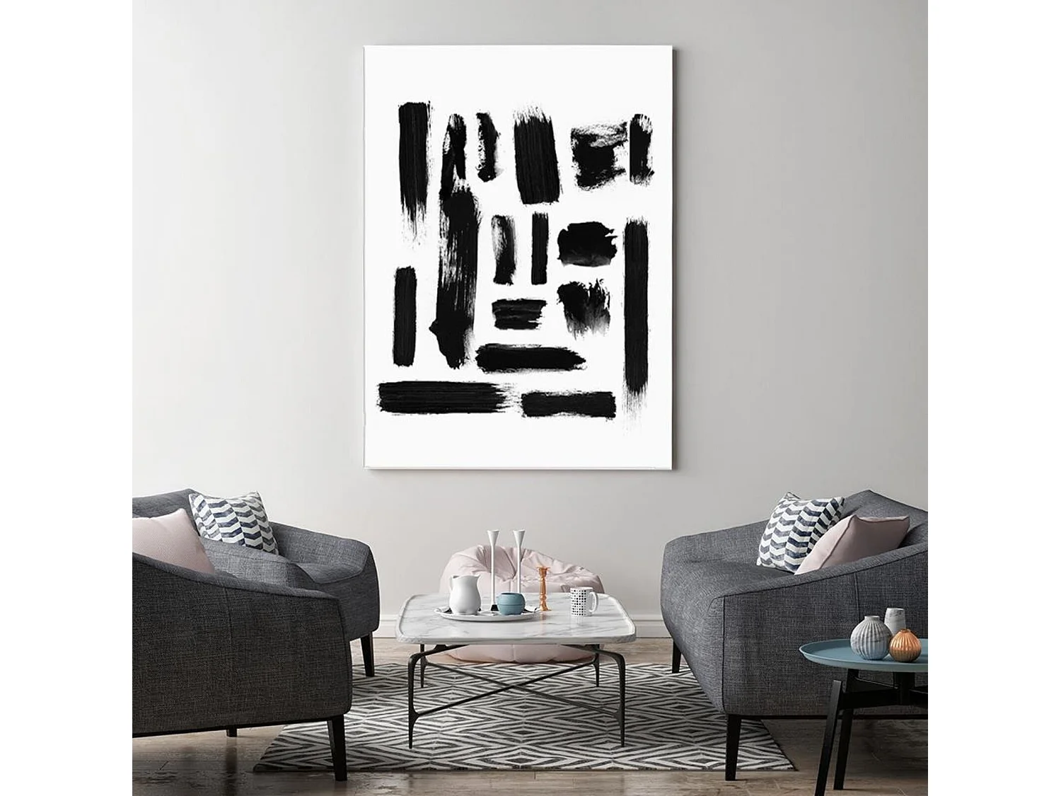 Tableau labyrinthe bois 1 - 40 x 60 cm