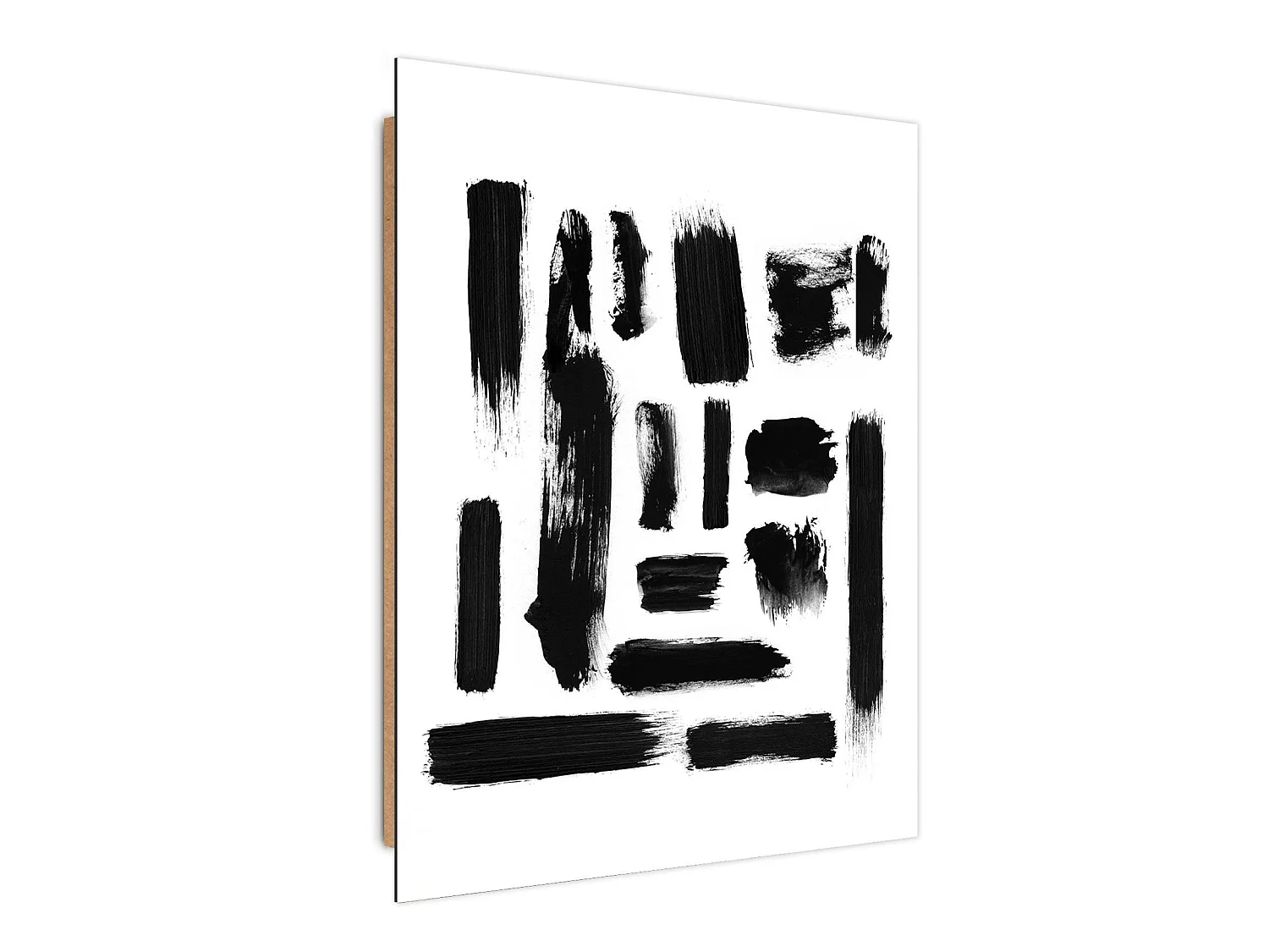 Tableau labyrinthe bois 1 - 40 x 60 cm