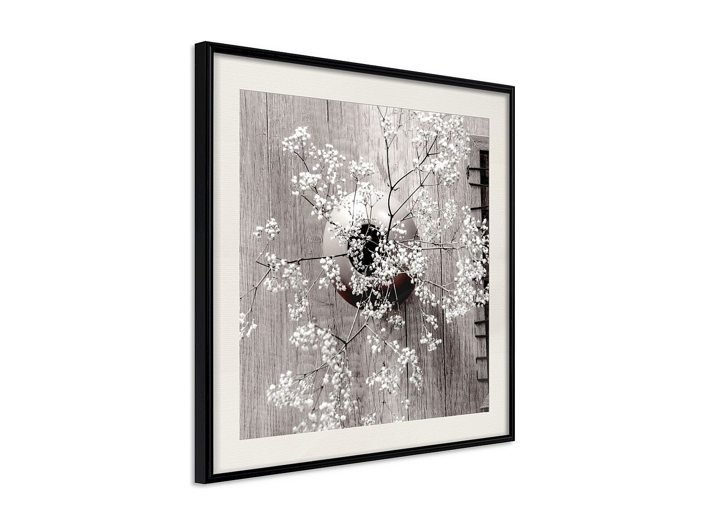Tableau cadre Souvenir du printemps - 20 x 20 cm
