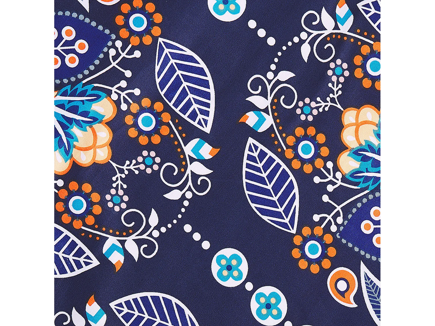 Set Copripiumino MADRONA Raso di Cotone 135 x 200 cm Blu scuro