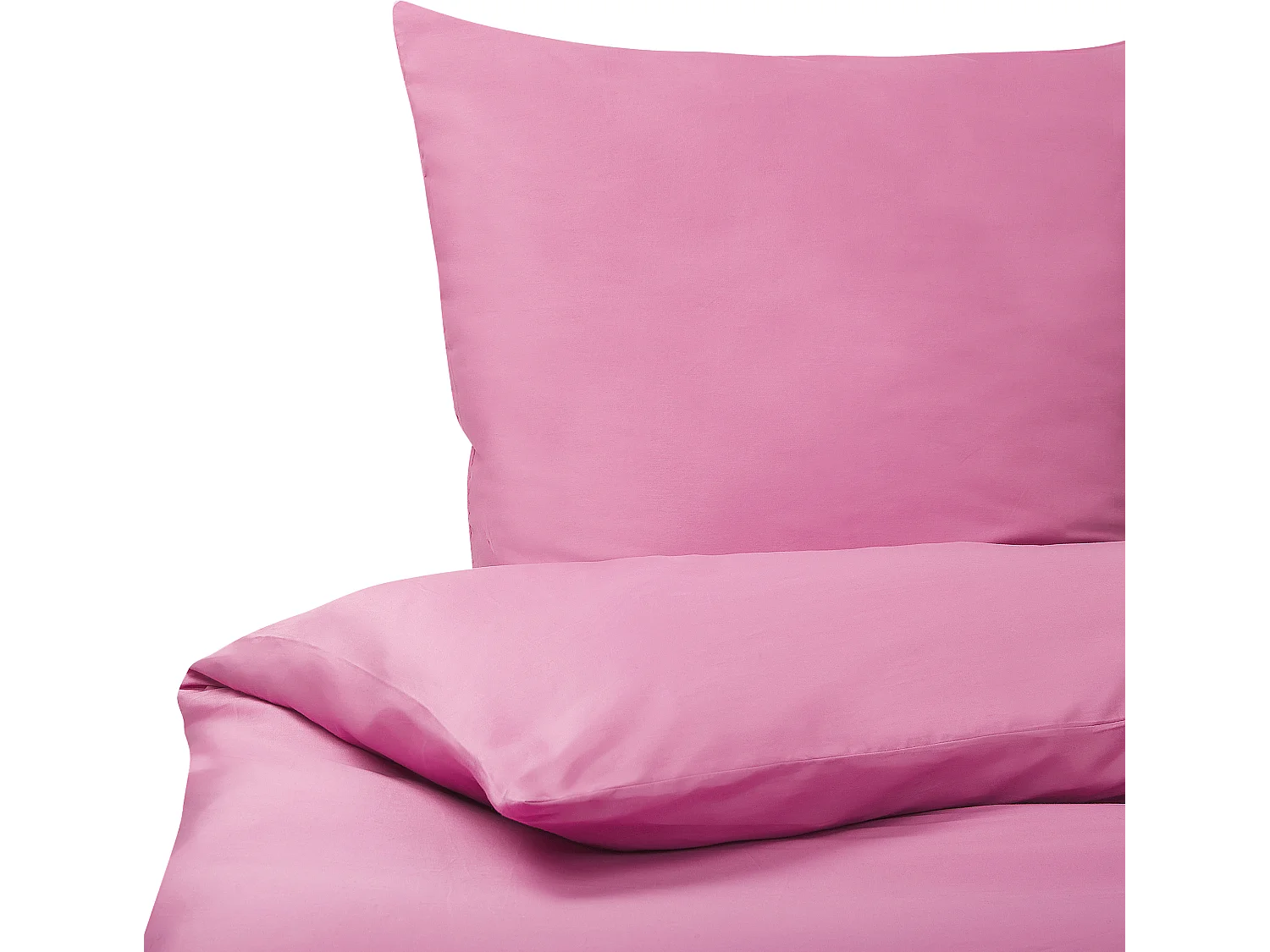 Ensemble de housses de couette HARMONRIDGE Satin de coton 155 x 220 cm Rose