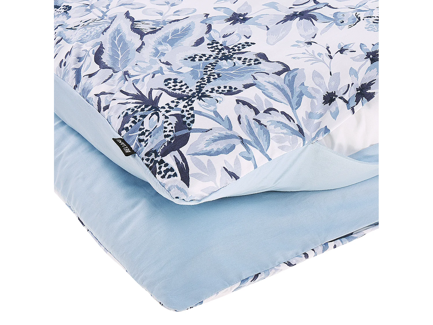 Conjunto de capas de edredão BALLARD Cetim de algodão 135 x 200 cm Azul