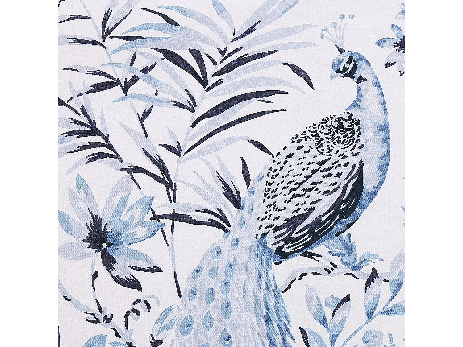 Komplet pościeli BALLARD Bawełna satynowa 155 x 220 cm Niebieski