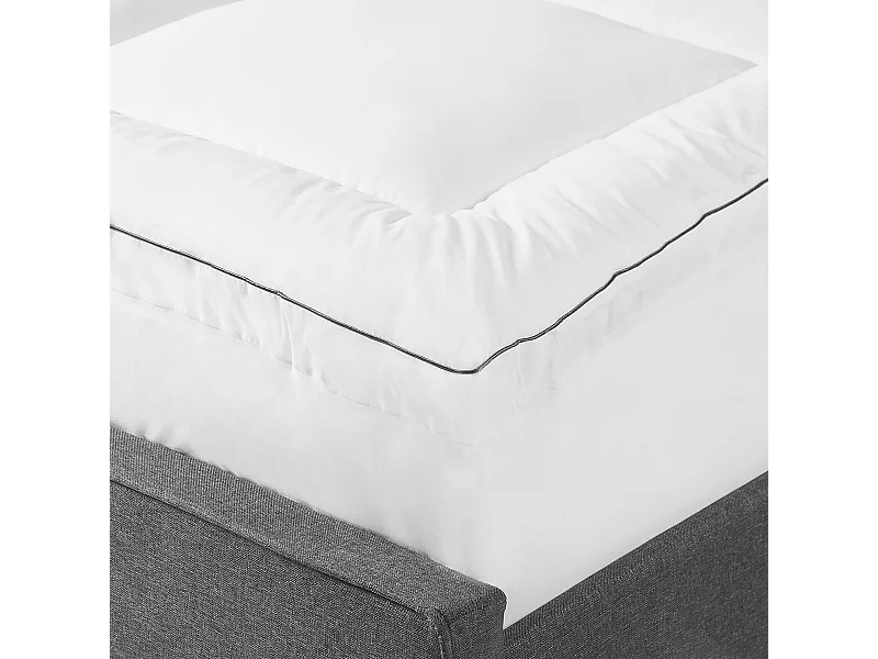 Matratzen Topper Japara Baumwolle 180 x 200 cm weiß Mulhacen