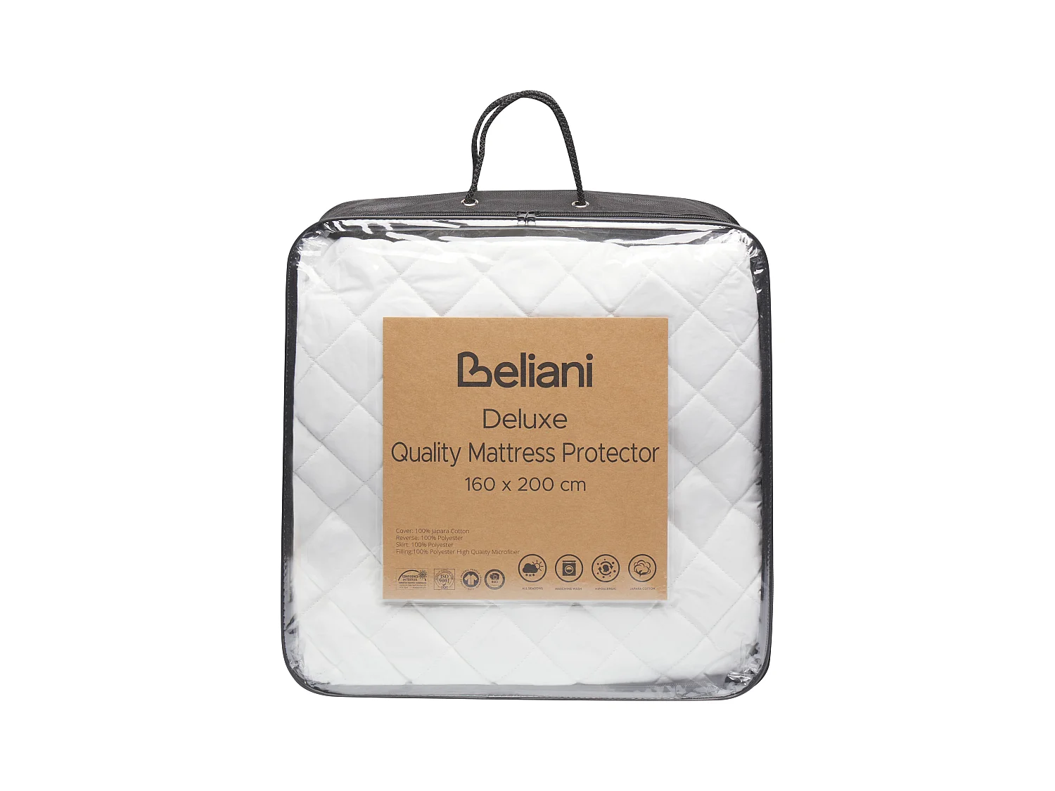 Ochraniacz na materac VILLUERCA 160 x 200 cm