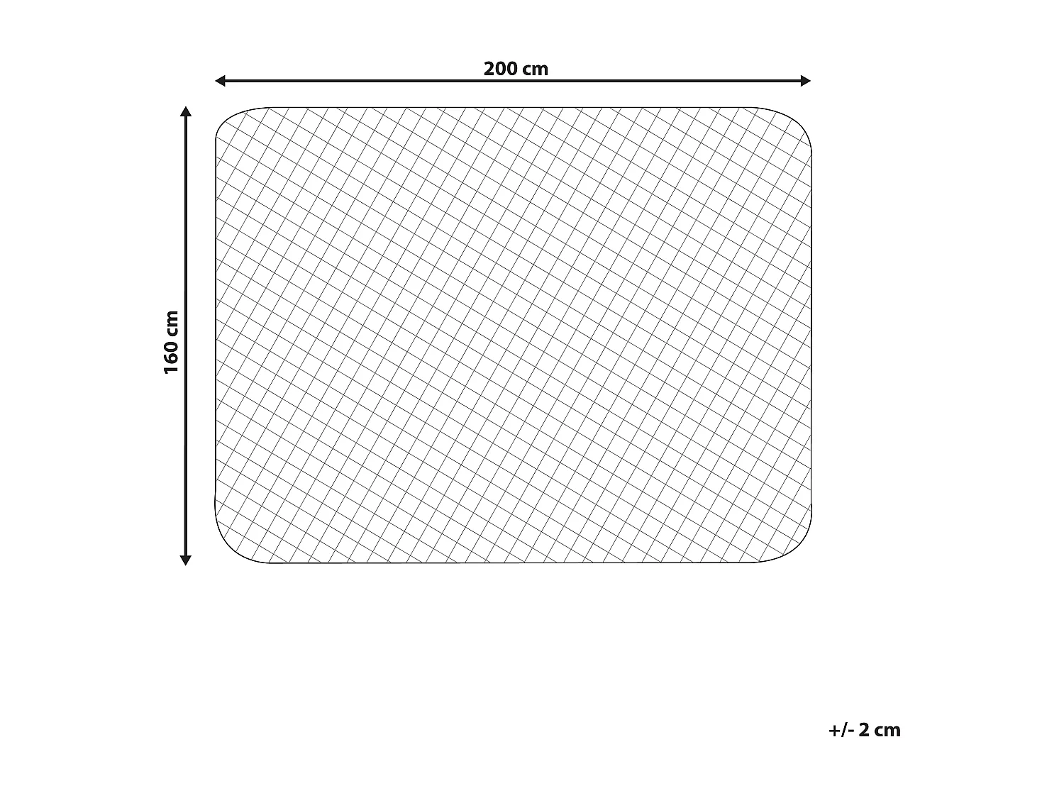 Protège-matelas ALMANZOR 160 x 200 cm