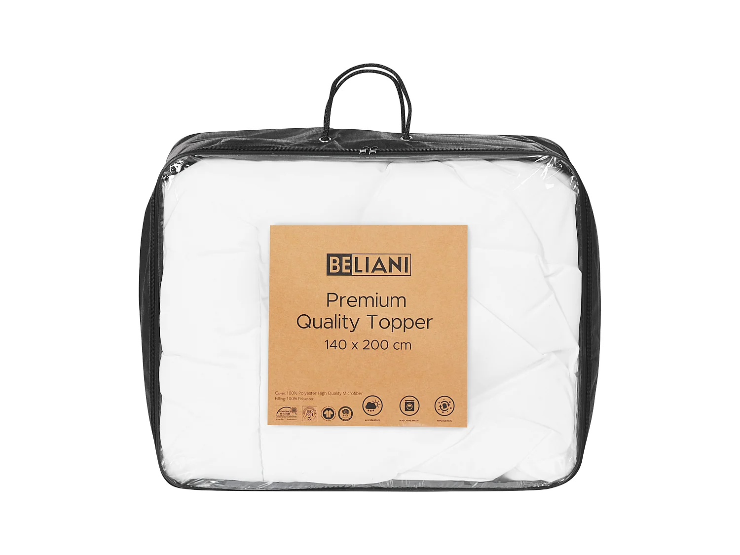 Matrasbeschermer AIZKORRI 140 x 200 cm