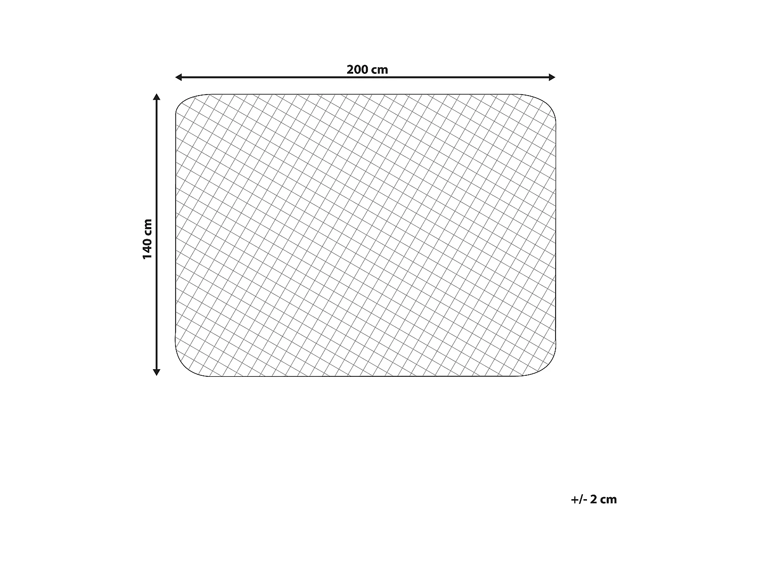 Protège-matelas VILLUERCA 140 x 200 cm