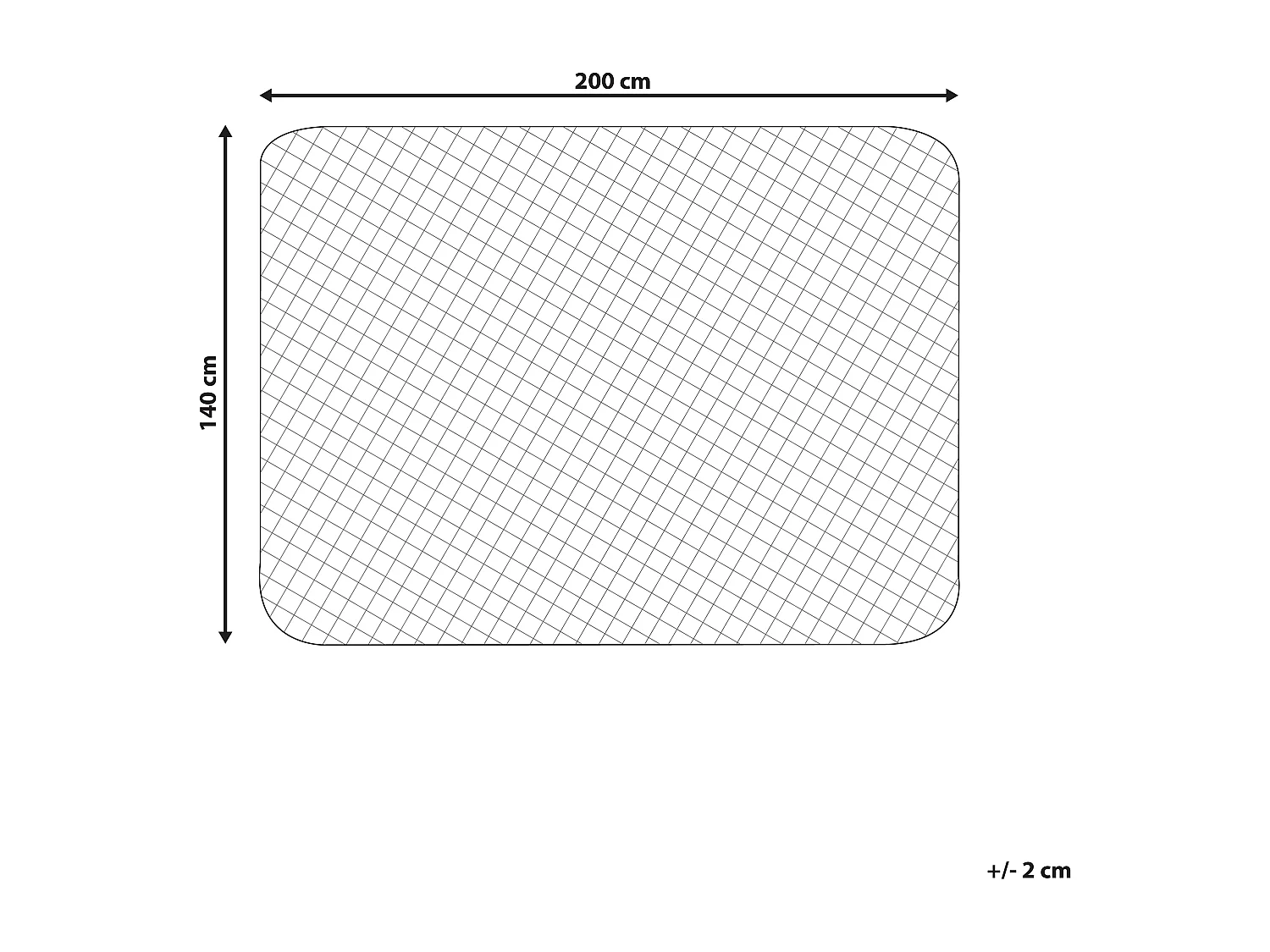 Protector de colchón ALMANZOR 140 x 200 cm