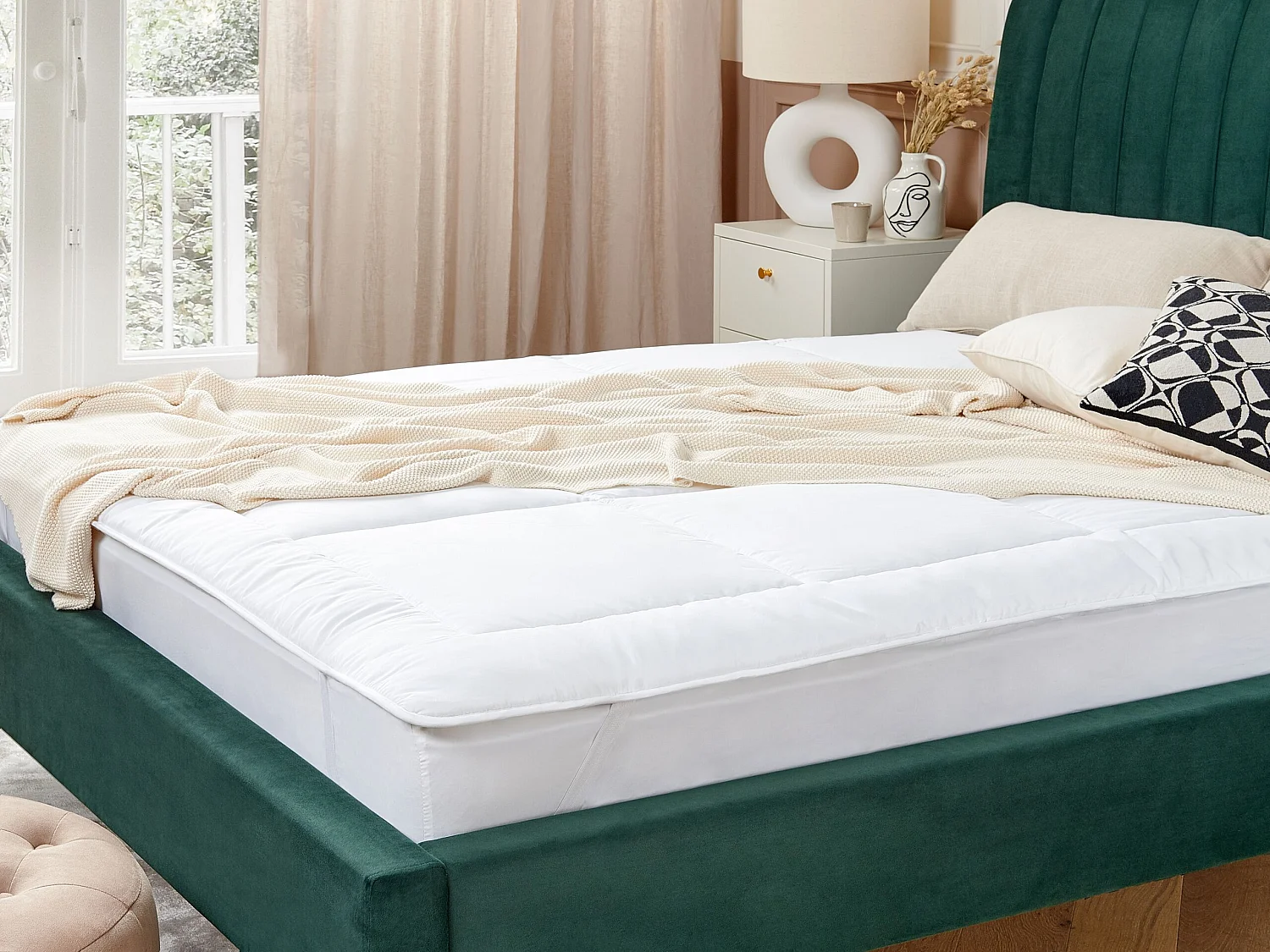 Protège-matelas AIZKORRI 180 x 200 cm