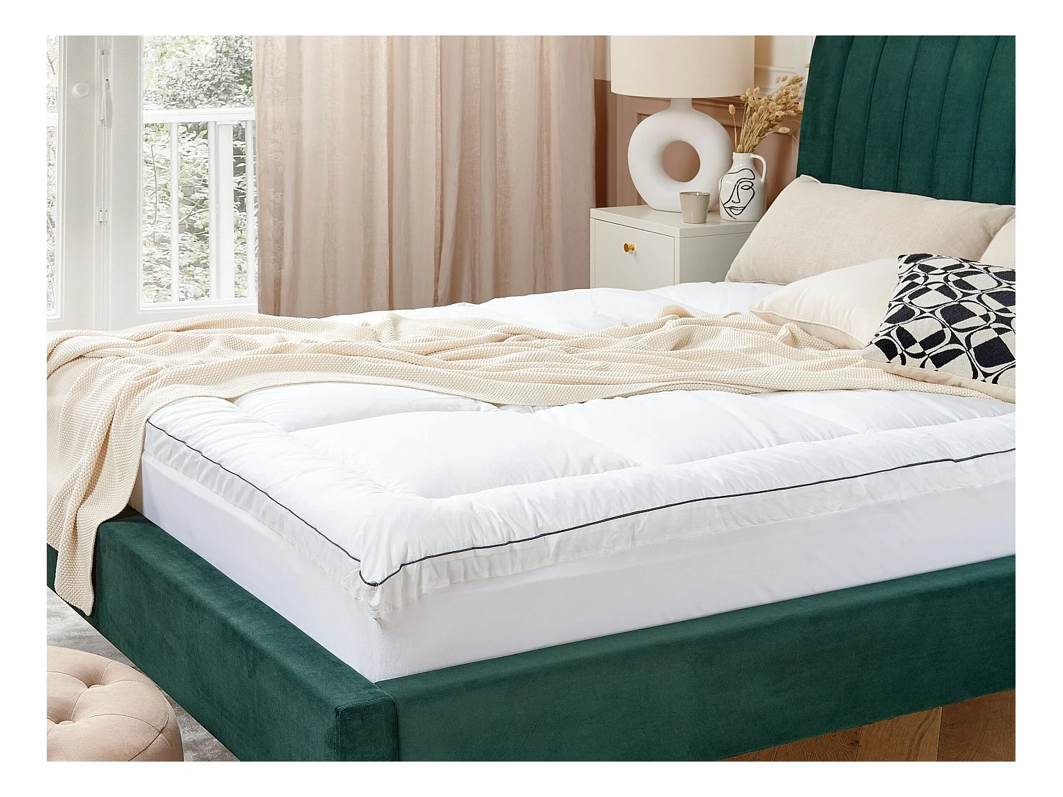 Surmatelas MULHACEN 160 x 200 cm