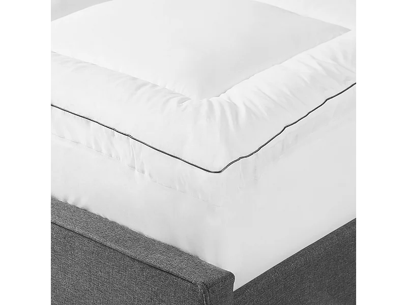 Matratzen Topper Japara Baumwolle 160 x 200 cm weiß Mulhacen