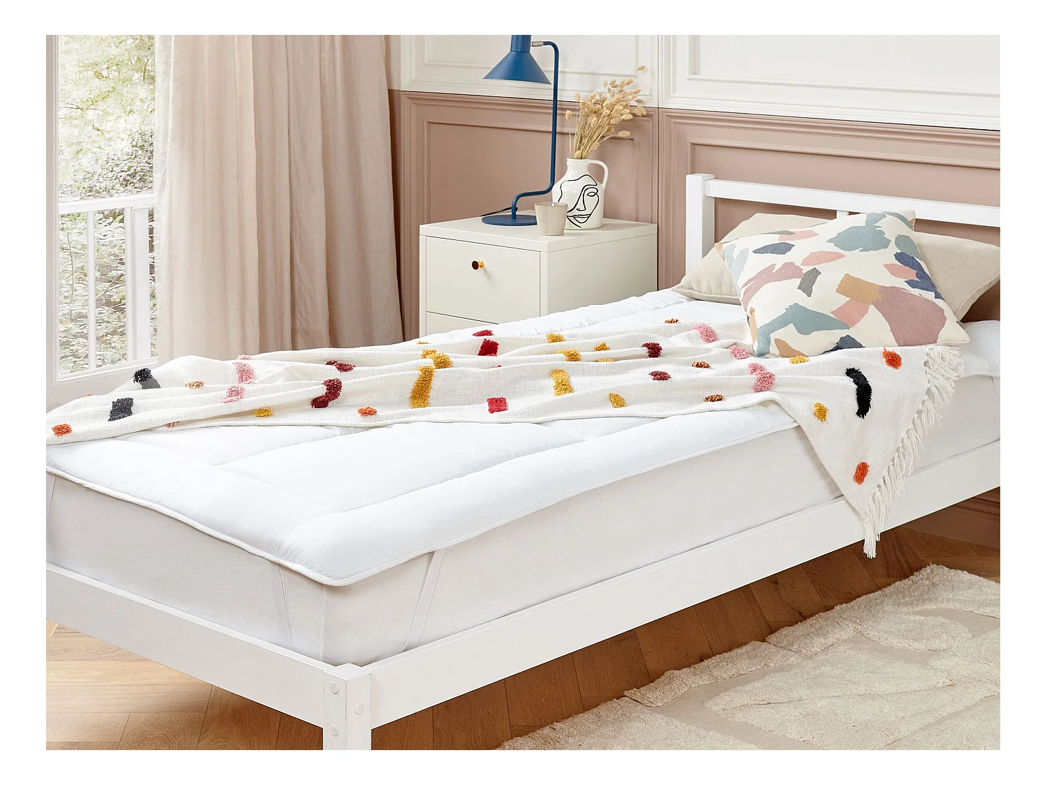 Protège-matelas AIZKORRI 90 x 200 cm