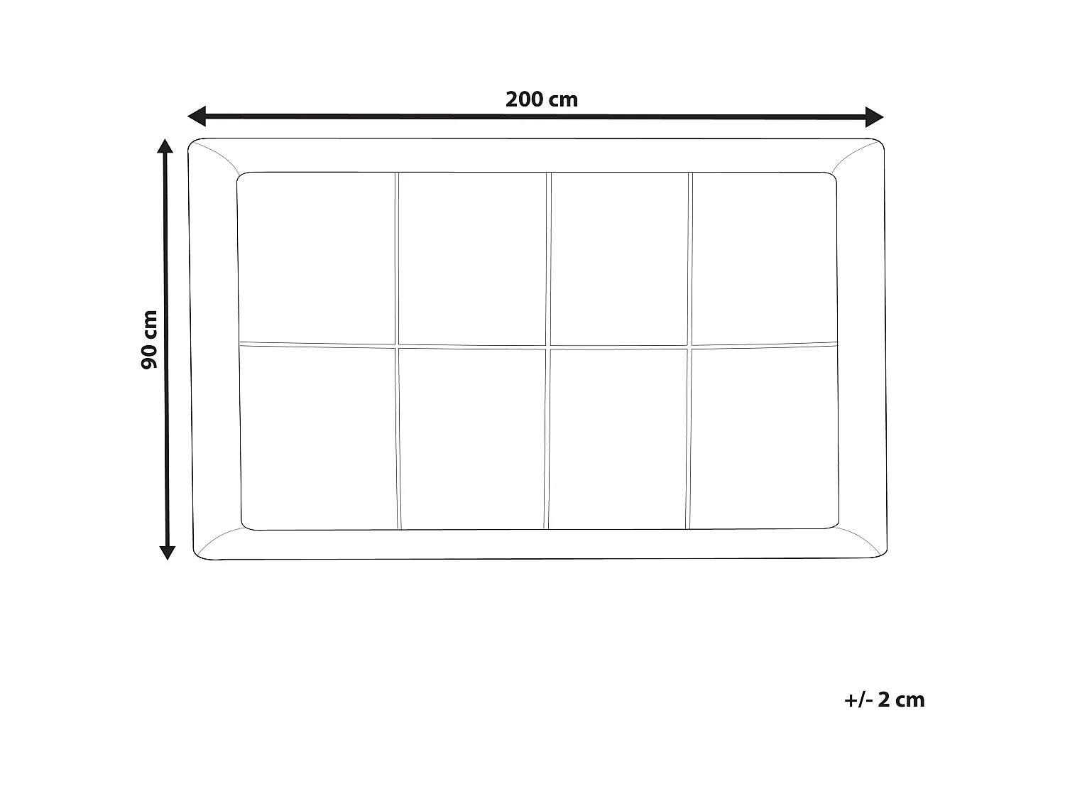 Protège-matelas AIZKORRI 90 x 200 cm