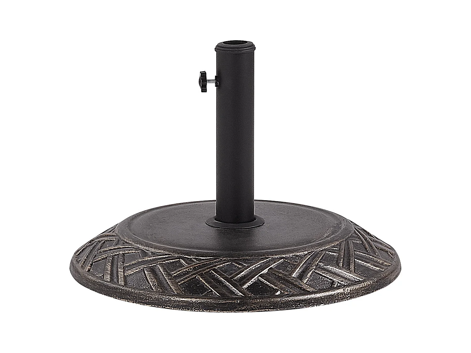 Socle de parasol CAPACI Marron Rond 21 kg