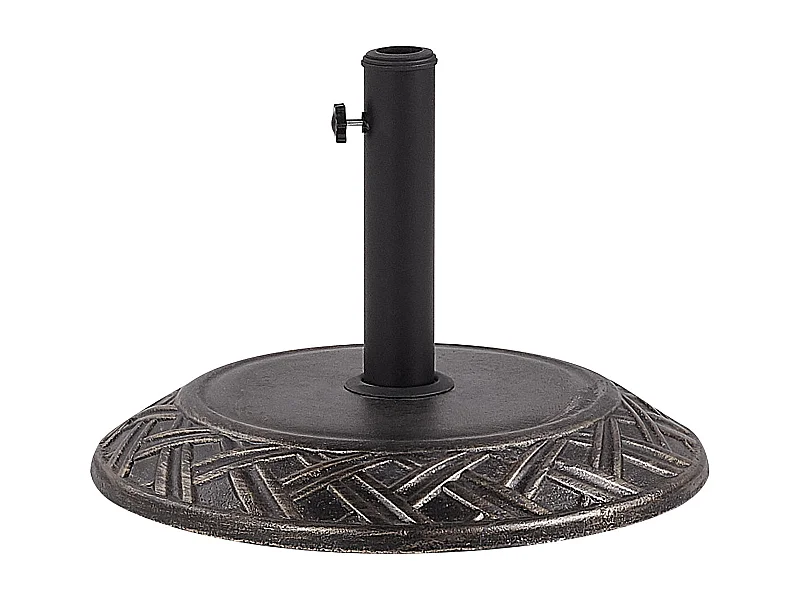 Socle de parasol CAPACI Marron Rond 21 kg