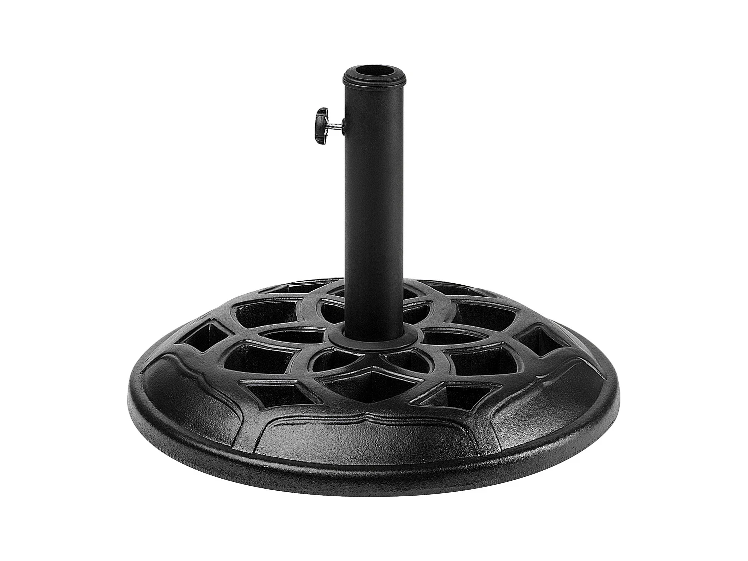 Socle de parasol CETO Noir Rond 23 kg