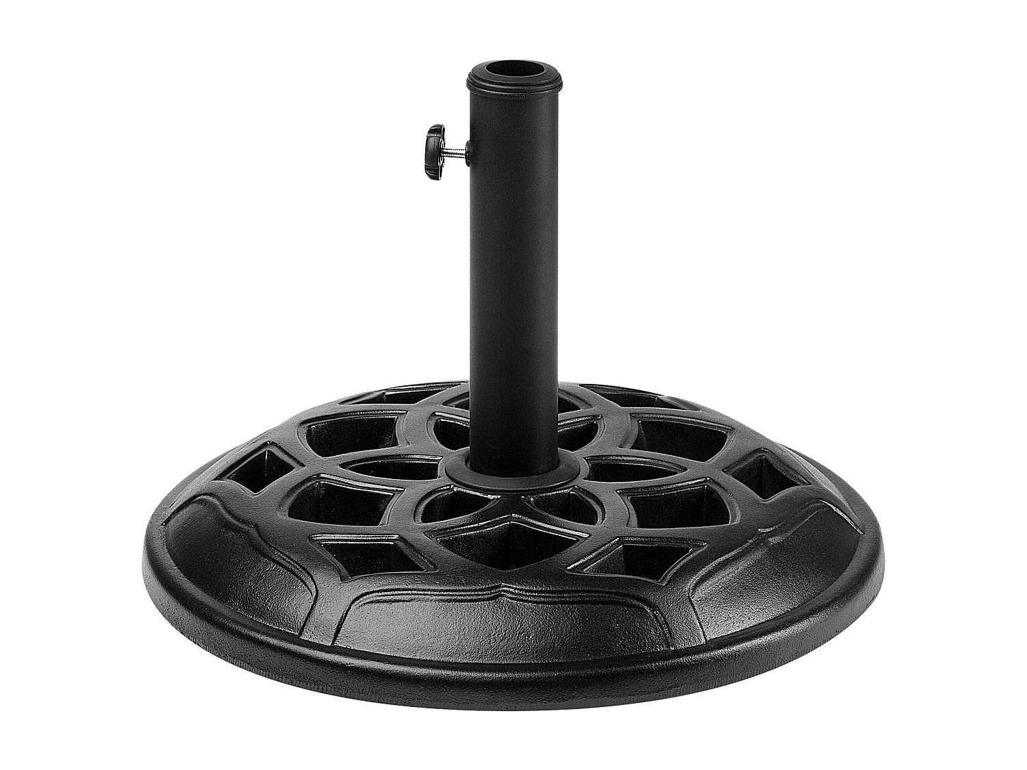 SLIIMU Base Per Ombrellone Da Interrare 7,5 Kg | Ancoraggio Universale A Terra Con Piastra 16x16 Cm | Per Ombrelloni Offset, A Sbalzo, Da Giardino