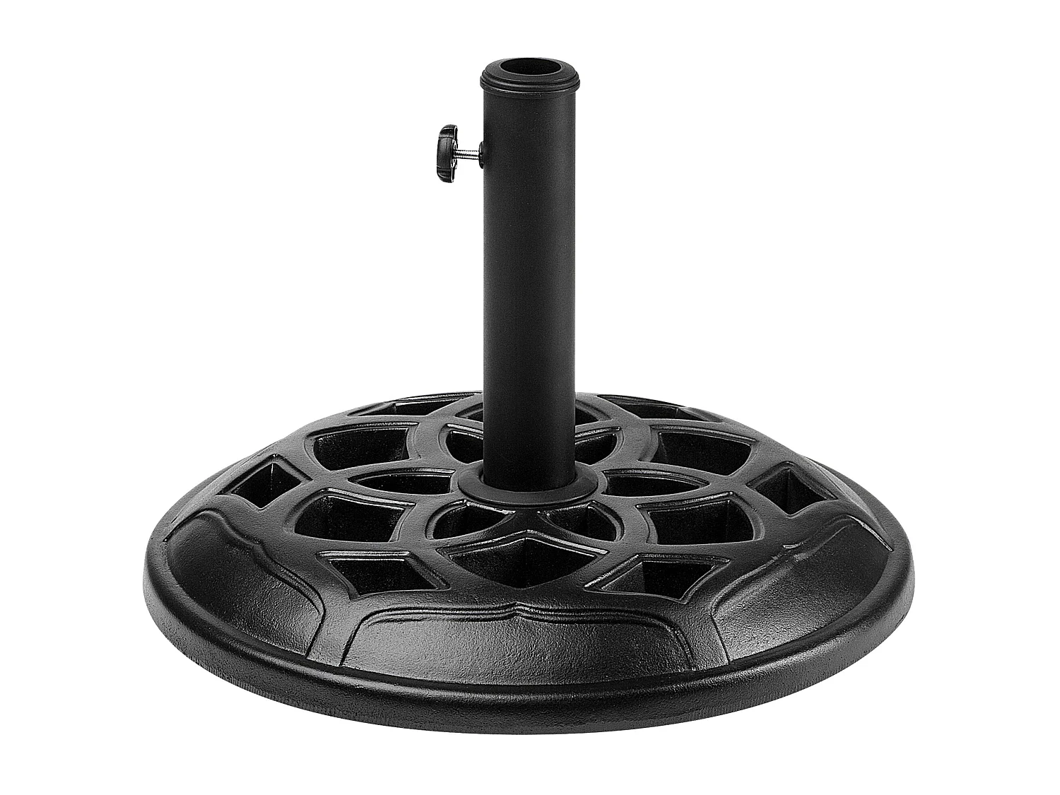 Socle de parasol CETO Noir Rond 23 kg