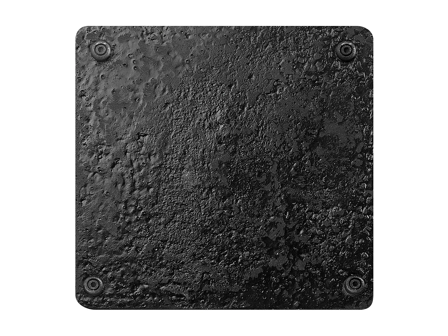 Socle de parasol CERVO Noir Carré 25 kg