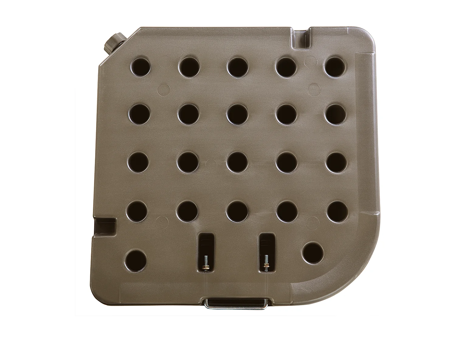 Moderne Beschwerungsplatten Braun Kunststoff 4 Stück befüllbar Schokolade Caria