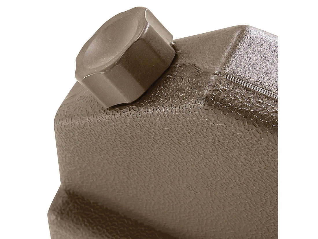 Moderne Beschwerungsplatten Braun Kunststoff 4 Stück befüllbar Schokolade Caria