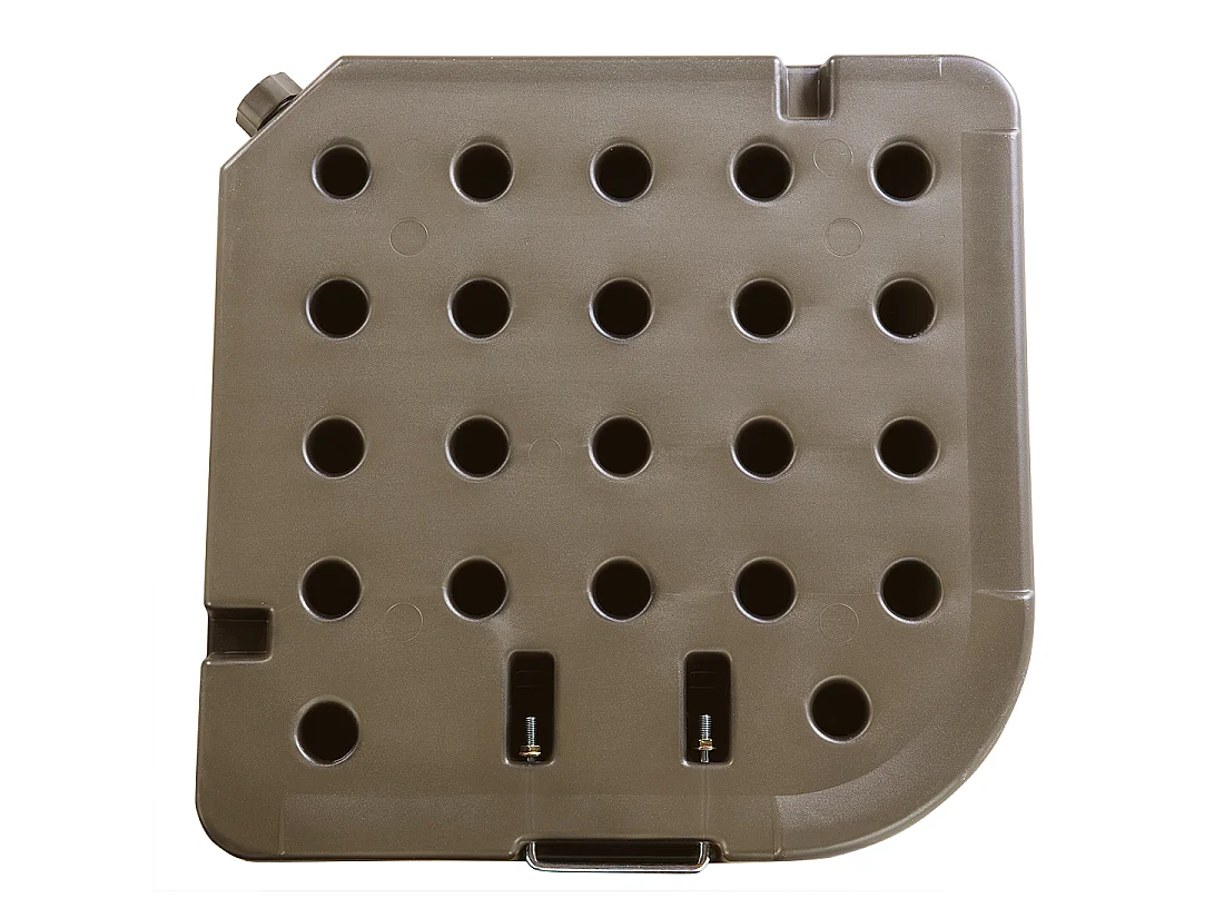 Parasol Base CARIA Taupe Square 9 kg