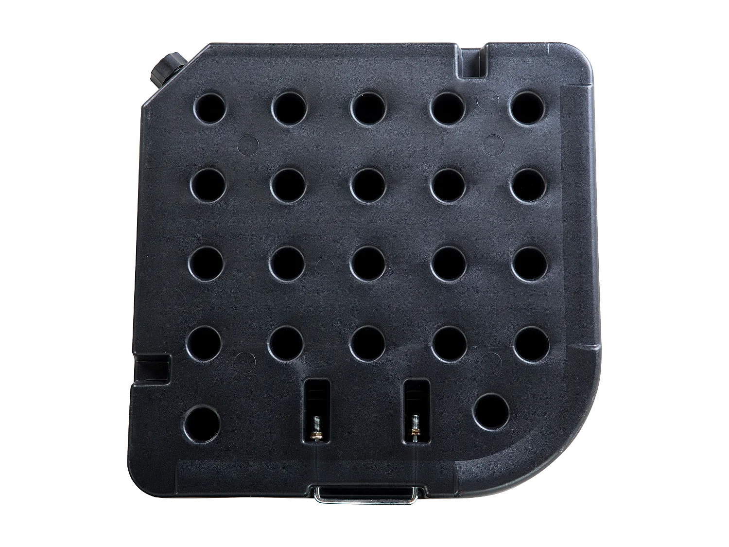 Parasolvoet CARIA Zwart Vierkant 9 kg