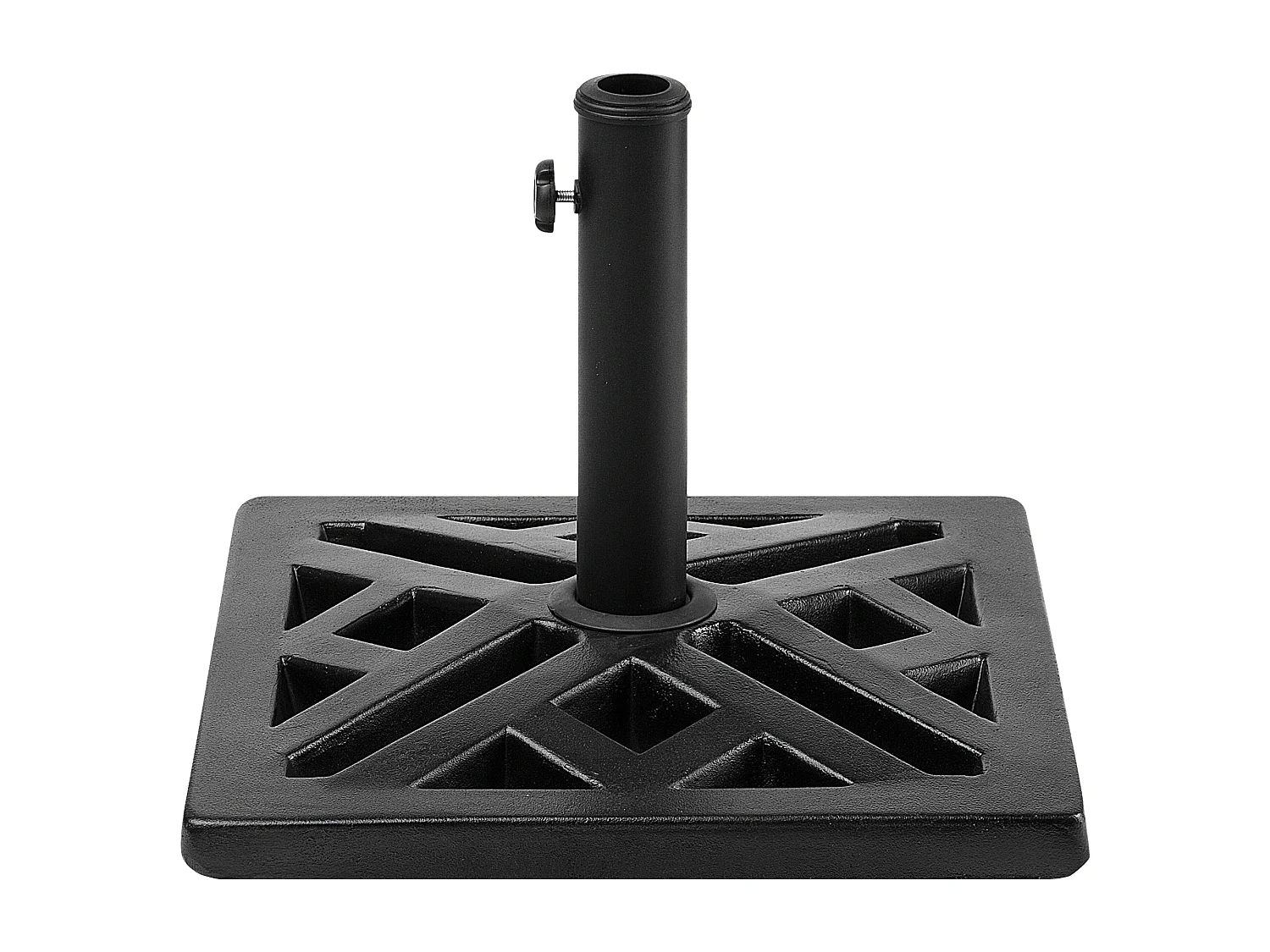 Socle de parasol CHIETI Noir Carré 17 kg