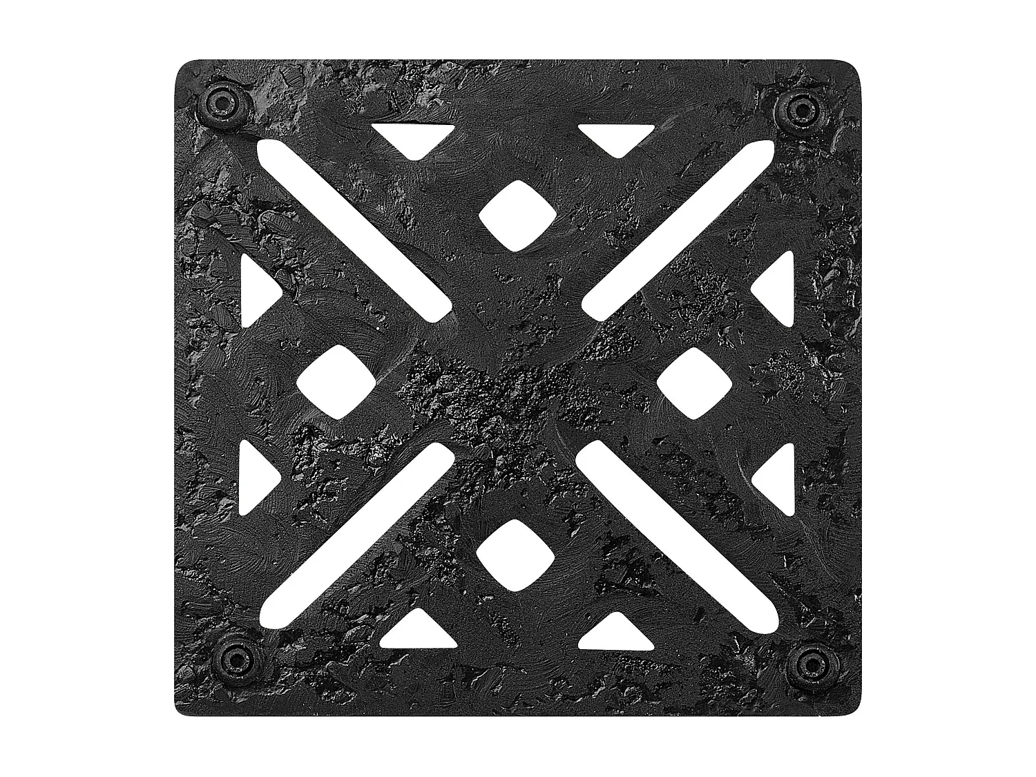 Socle de parasol CHIETI Noir Carré 17 kg