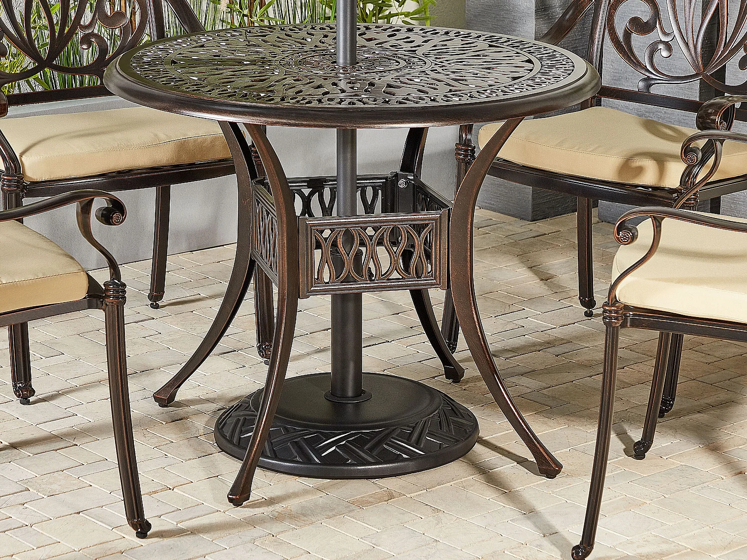 Podstawa do parasola CAPACI Czarny Okrągły 21 kg