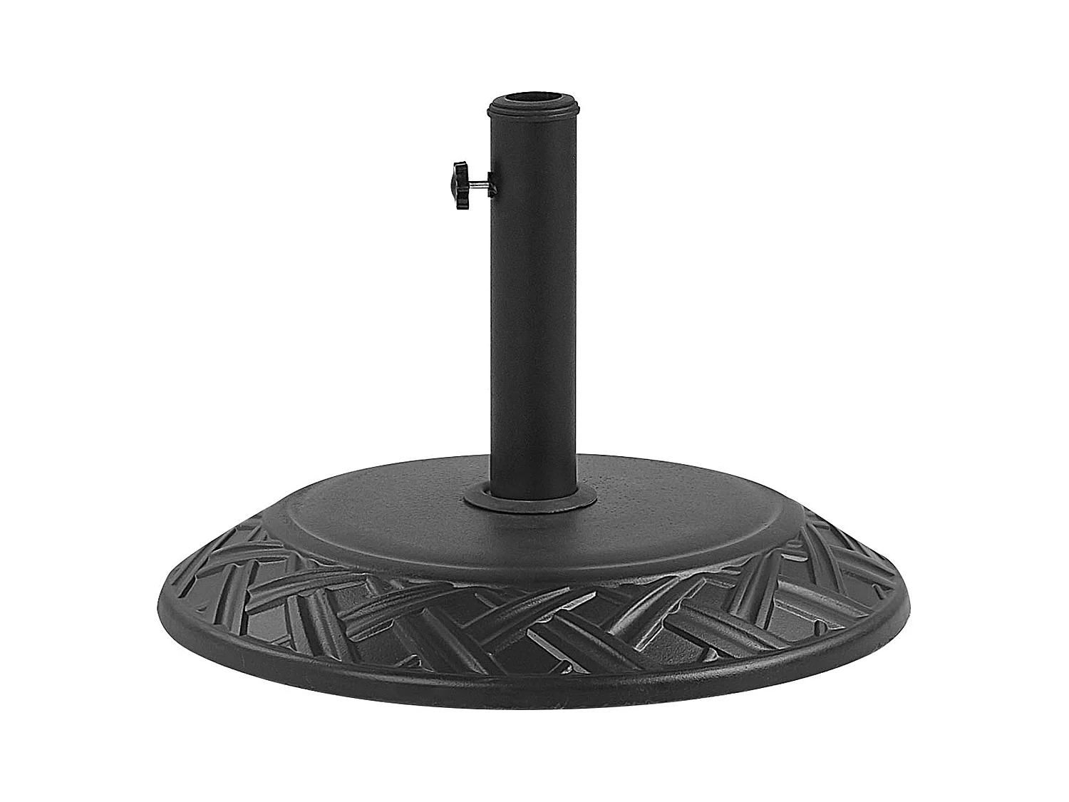 Socle de parasol CAPACI Noir Rond 21 kg