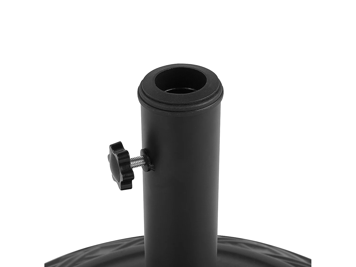 Base para guarda-sol CAPACI Preto Redonda 21 kg