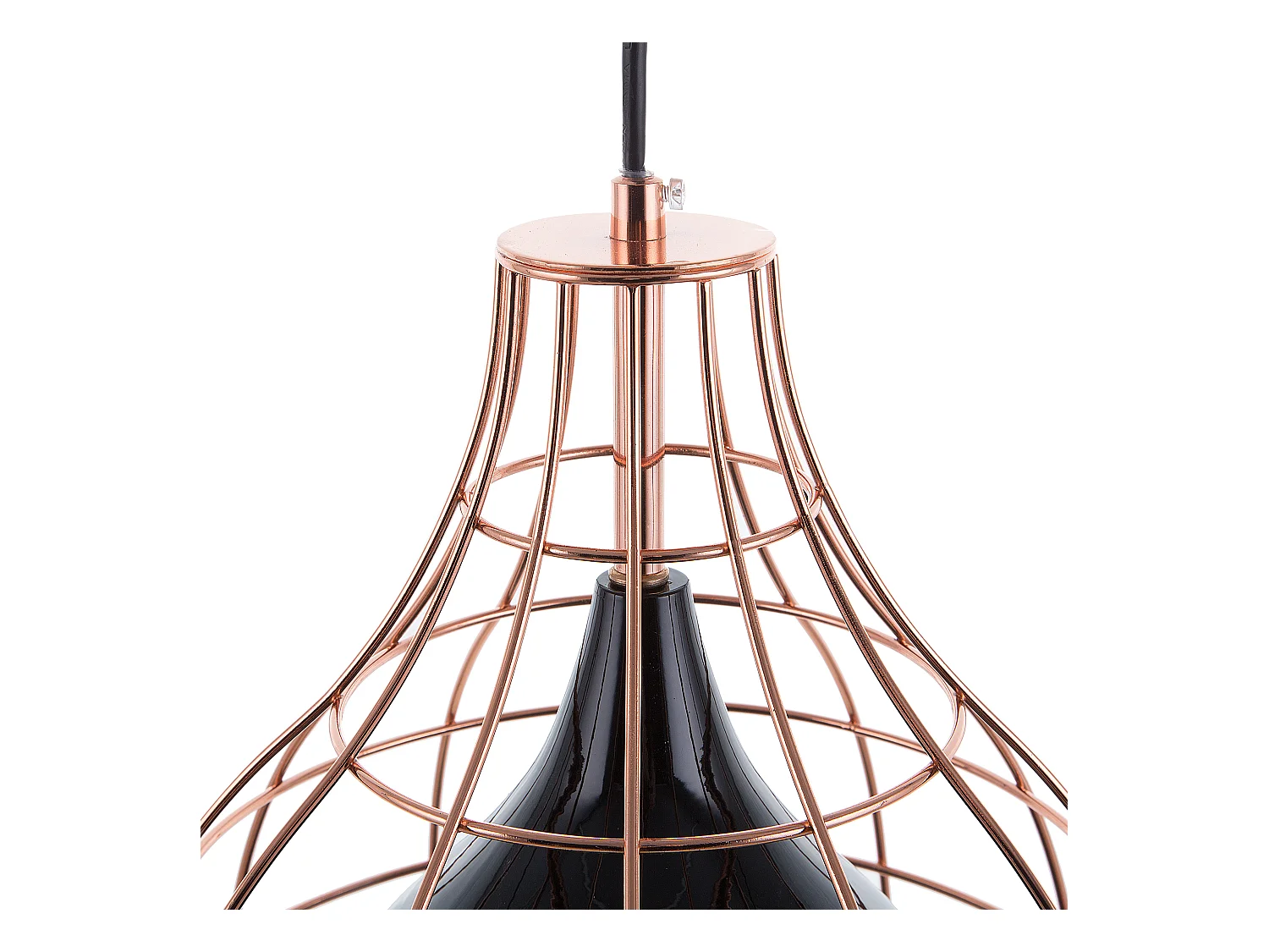 Lampe suspension TRESA Métal Noir